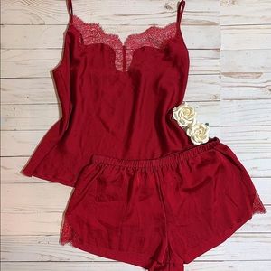 Victoria’s Secret - Satin & Lace Sleepwear Set